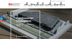 Desktop Screenshot of corduwener-maquettes.nl